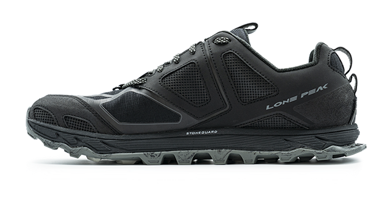 MEN'S LONE PEAK 4.5 - Trail Running Shoe - Black | Altra Running US