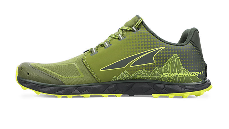 MEN'S SUPERIOR 4.5 Trail Racing Shoe - Black | Altra Running US