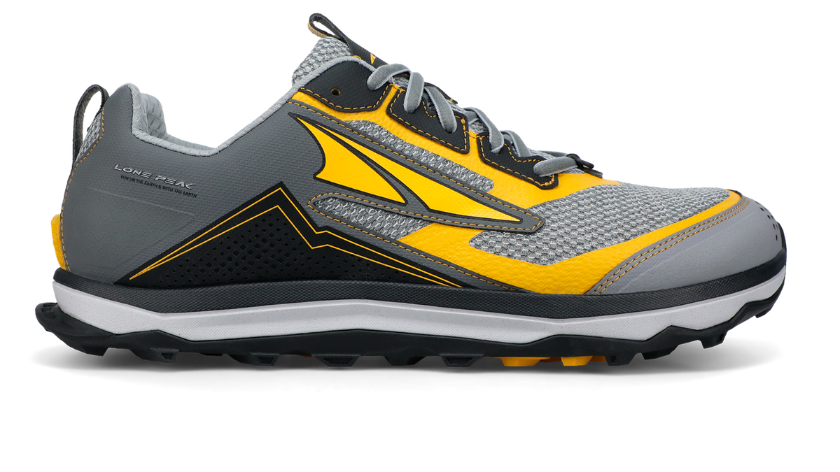 MEN'S LONE PEAK 5 - 10TH ANNIVERSARY - Gray/Yellow | Altra Running US