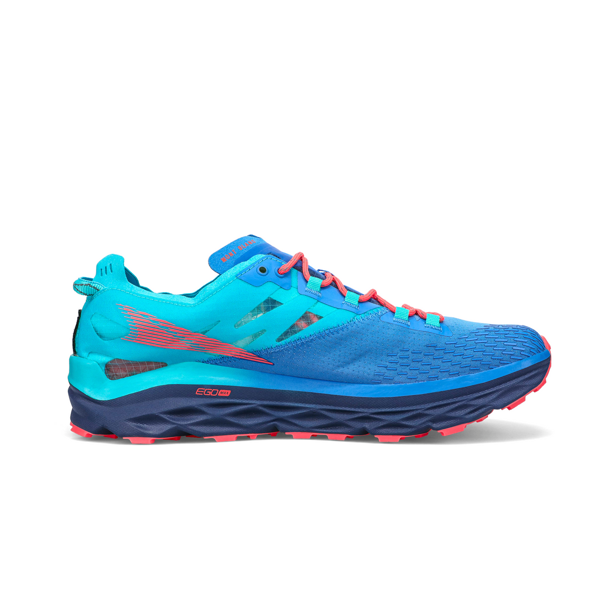 Altra Running - Men's Mont Blanc Trail Running Shoe - Blue/Red