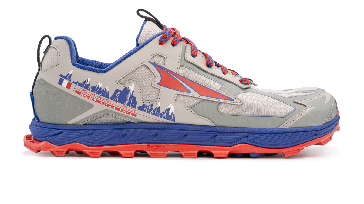 WOMEN'S LONE PEAK LIMITED EDITION CHAMONIX Trail Running Shoe Gray