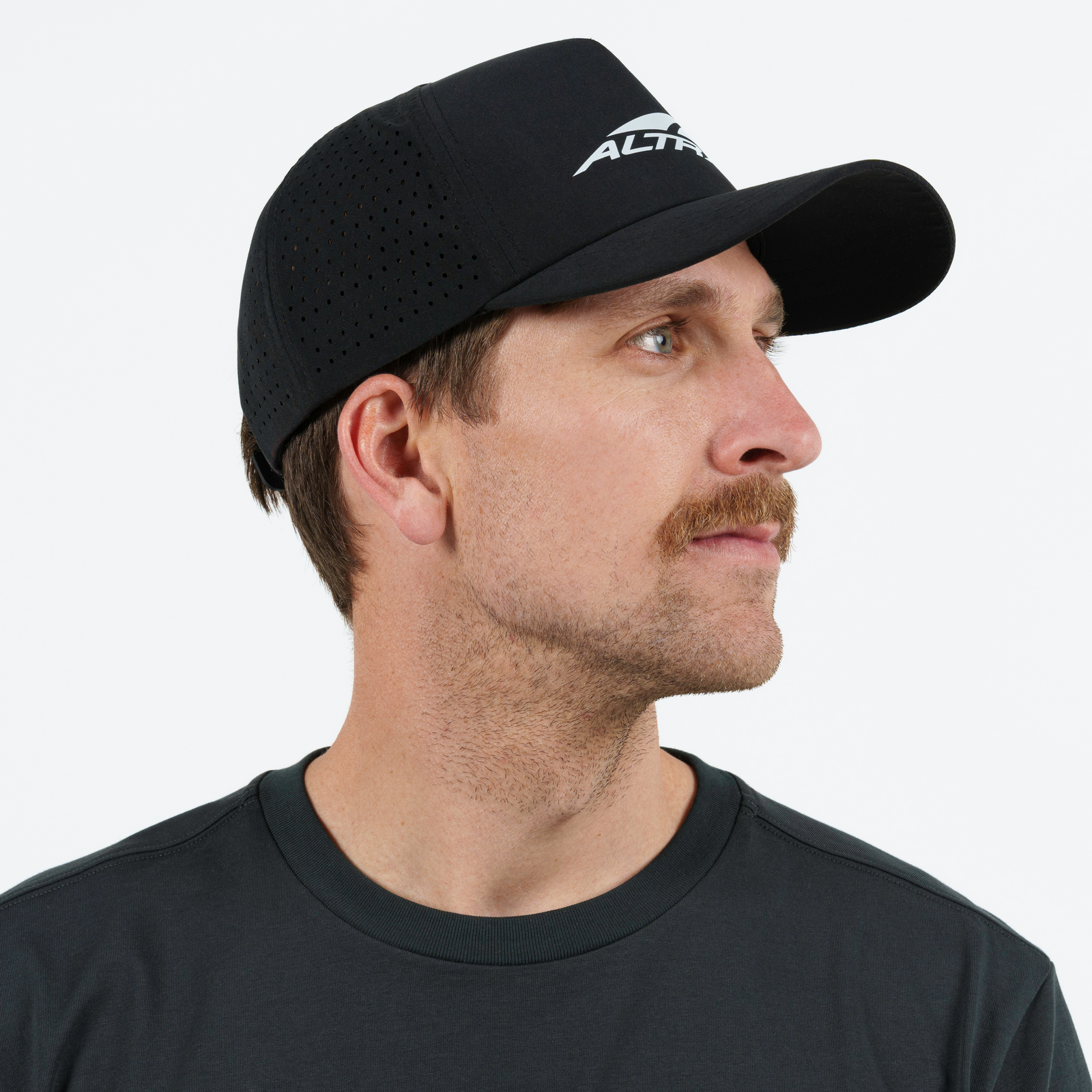 Logo'd Trucker Hat Black - ver - 2