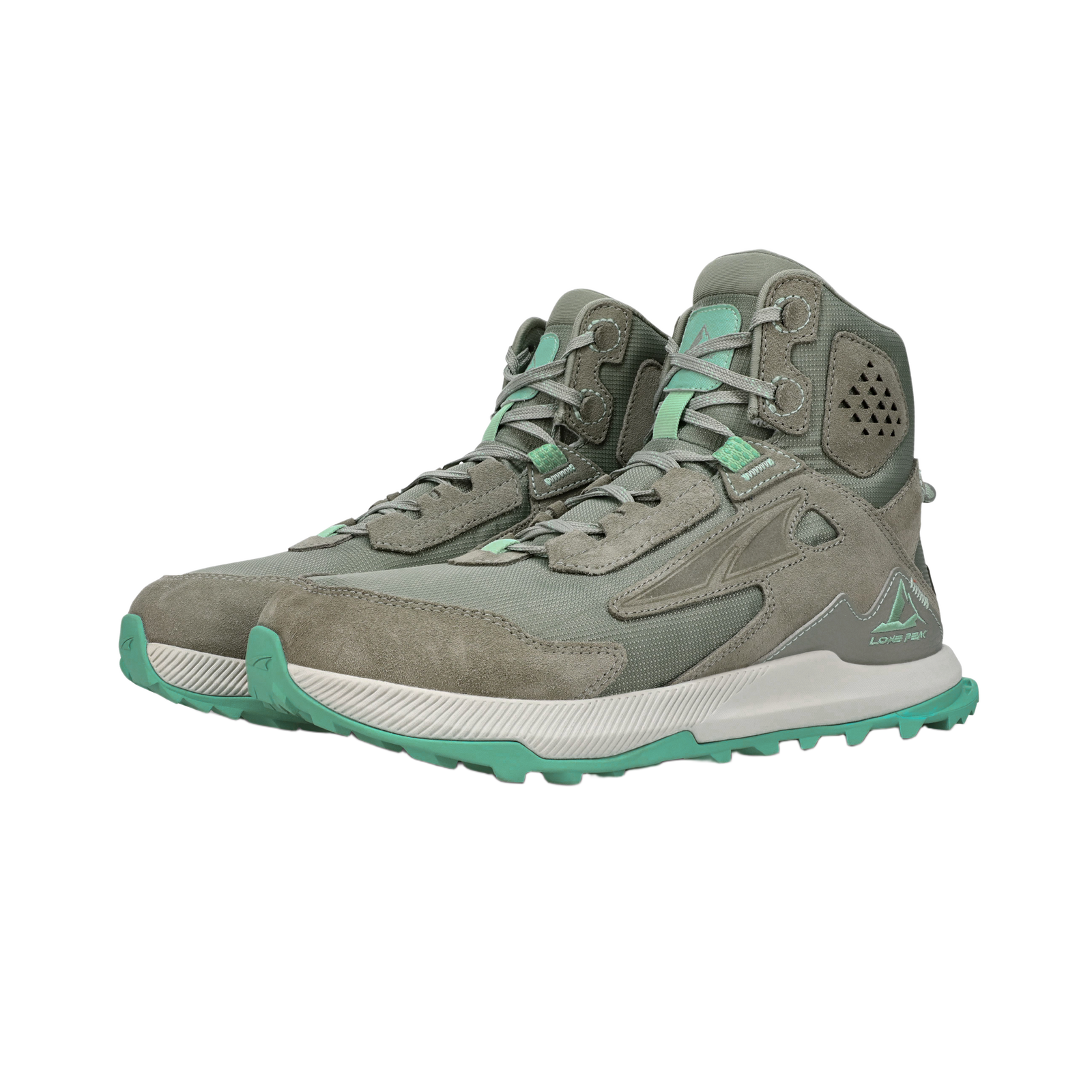 Women's Lone Peak Hiker 2 Gray/Green - ver - 5