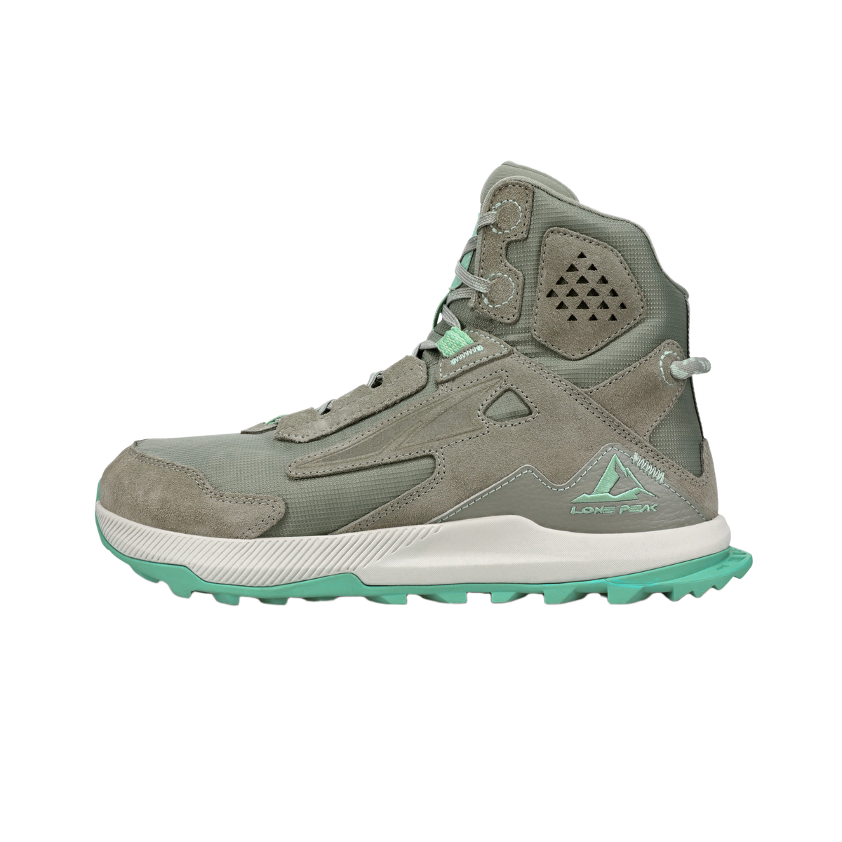 Women's Lone Peak Hiker 2 Gray/Green - 1