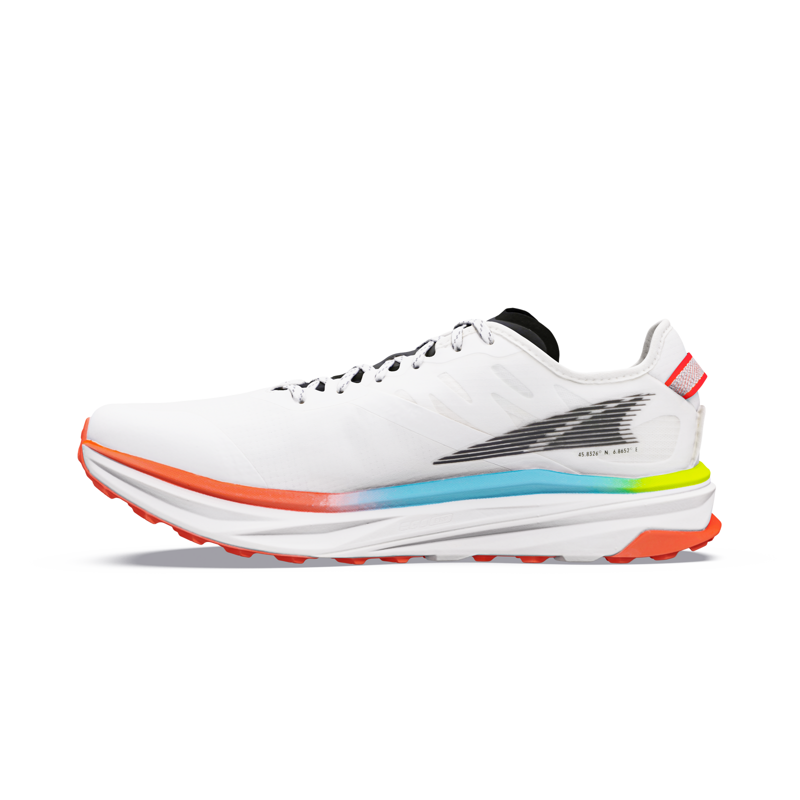 Men's Mont Blanc Carbon White/Black/Fiery Coral - ver - 4