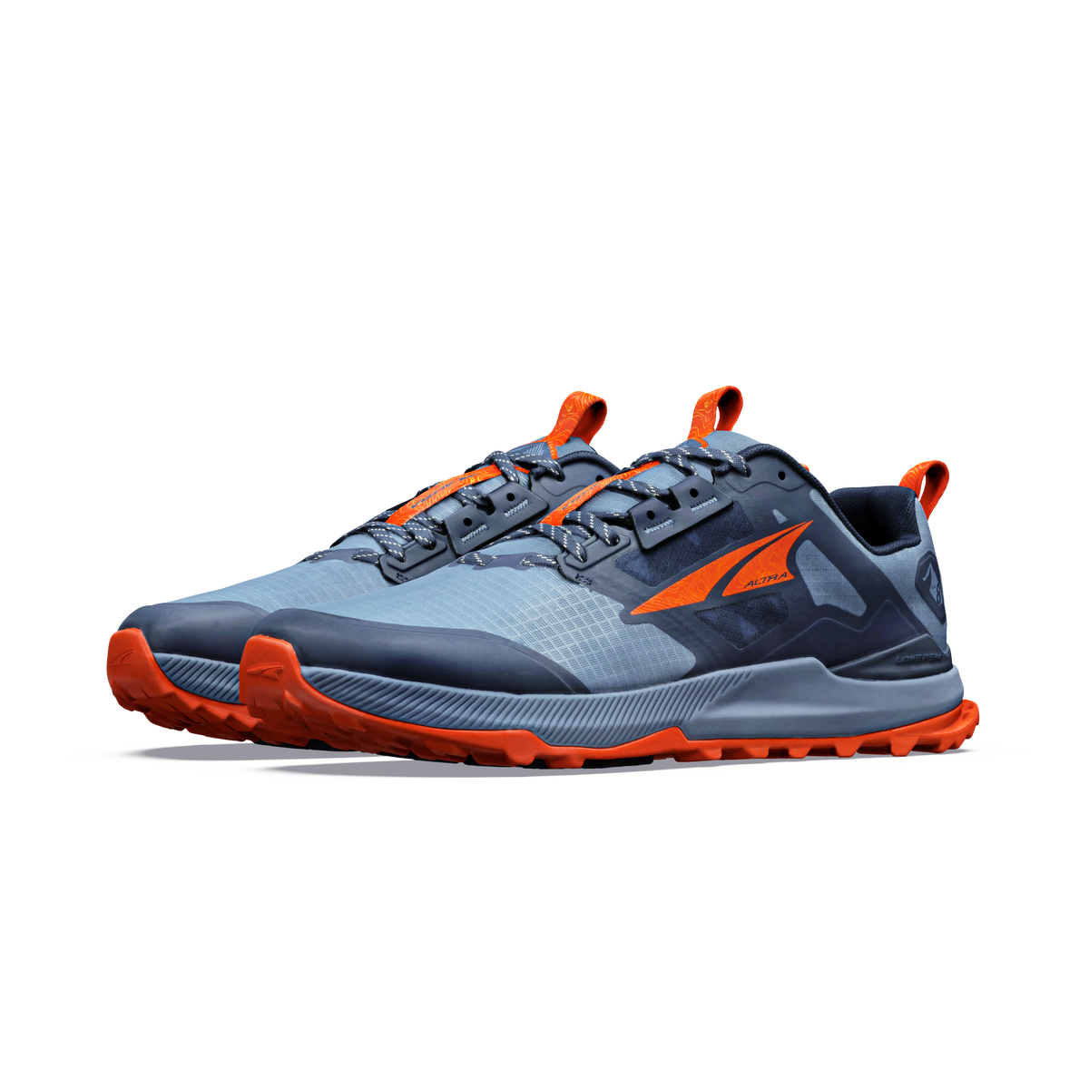 Lone Peak 8 Men's Trail Running Shoe - Blue/Orange | Altra Running US