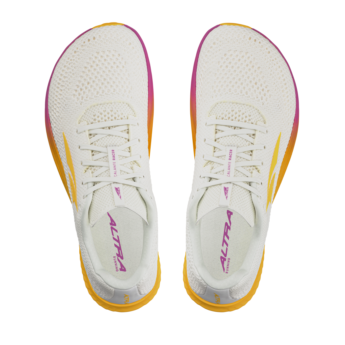 Escalante Racer 2 Women's Road Running Shoe - White/Orange | Altra