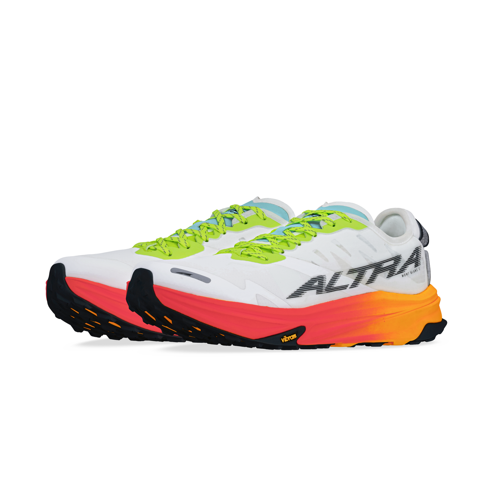 Women's Mont Blanc Carbon White/Orange - ver - 5