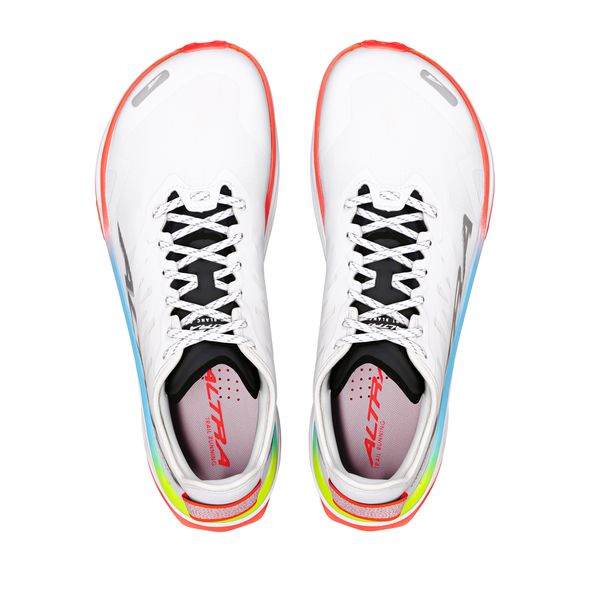 Women's Mont Blanc Carbon White/Black/Fiery Coral - 2