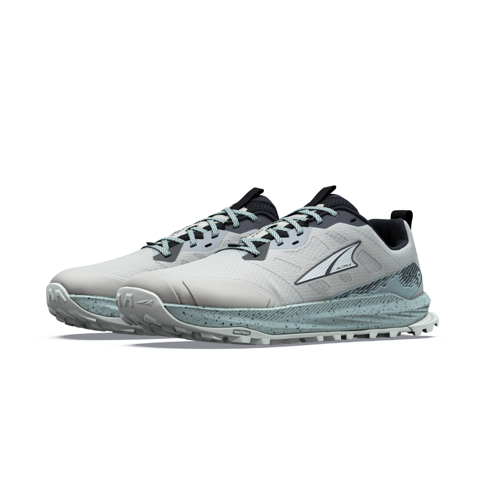 Men's Lone Peak 9 Flint Grey/Dawn Blue - ver - 5