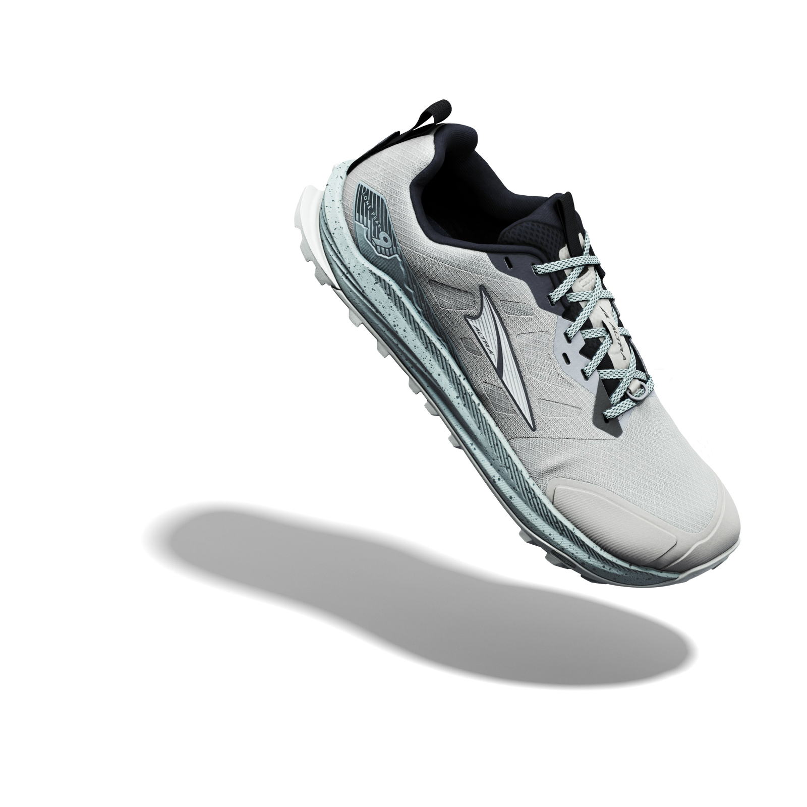 Men's Lone Peak 9 Flint Grey/Dawn Blue - ver - 6