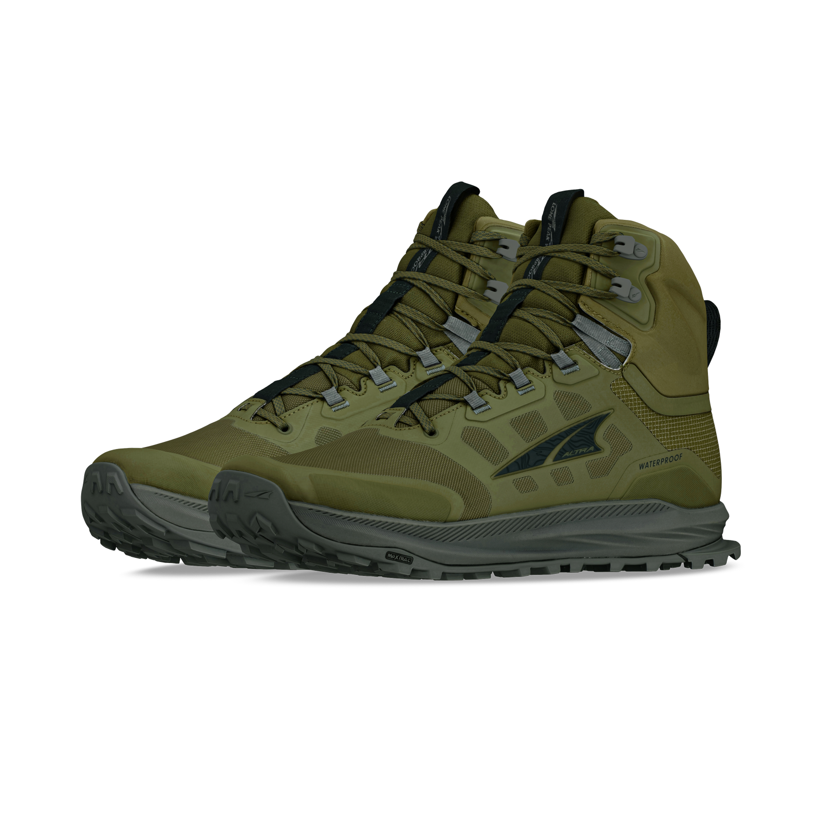 Men's Lone Peak 9 Waterproof Mid Brown/Taupe - ver - 5