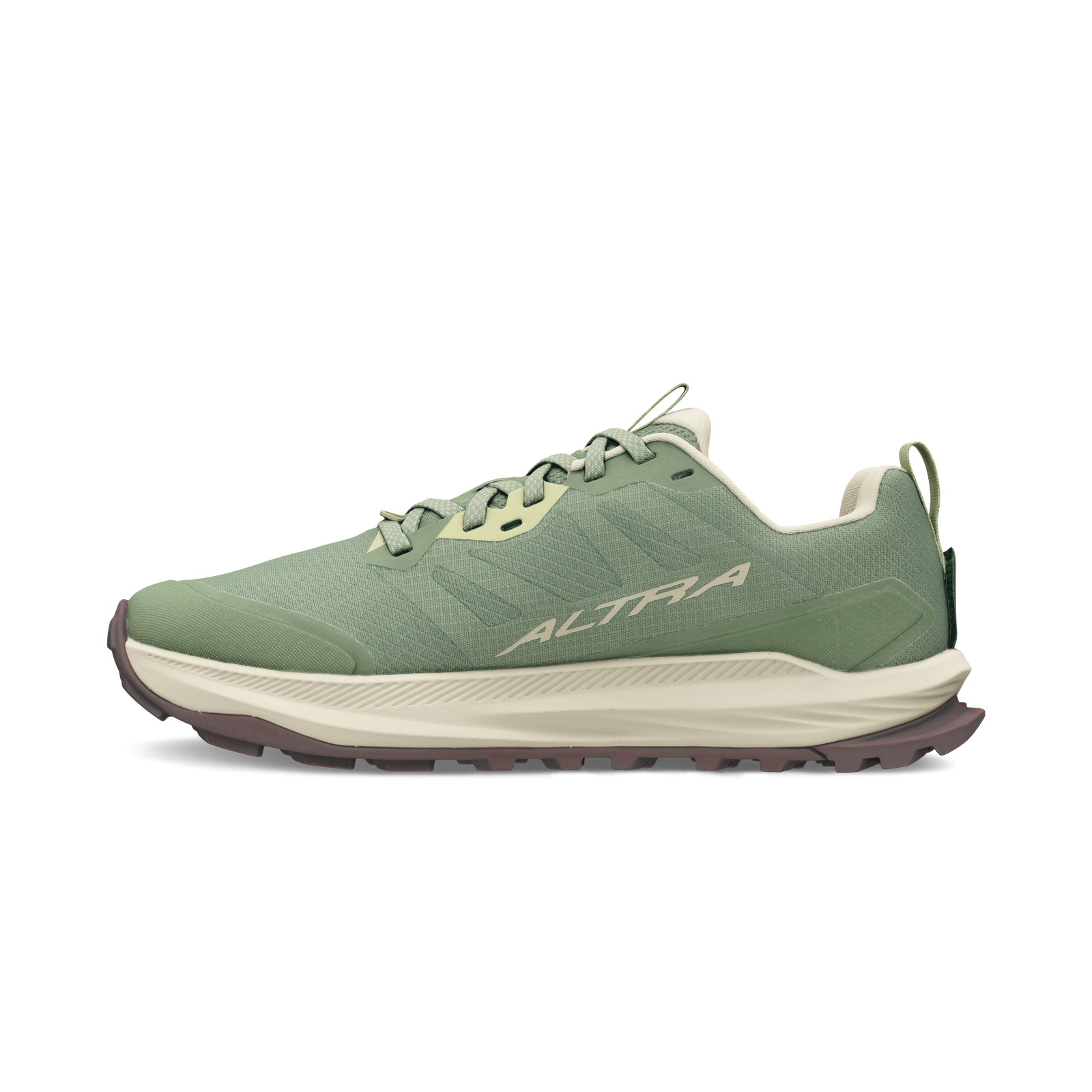 Women's Lone Peak 9 Green Milieu/Sea Pine/Bone White - ver - 4