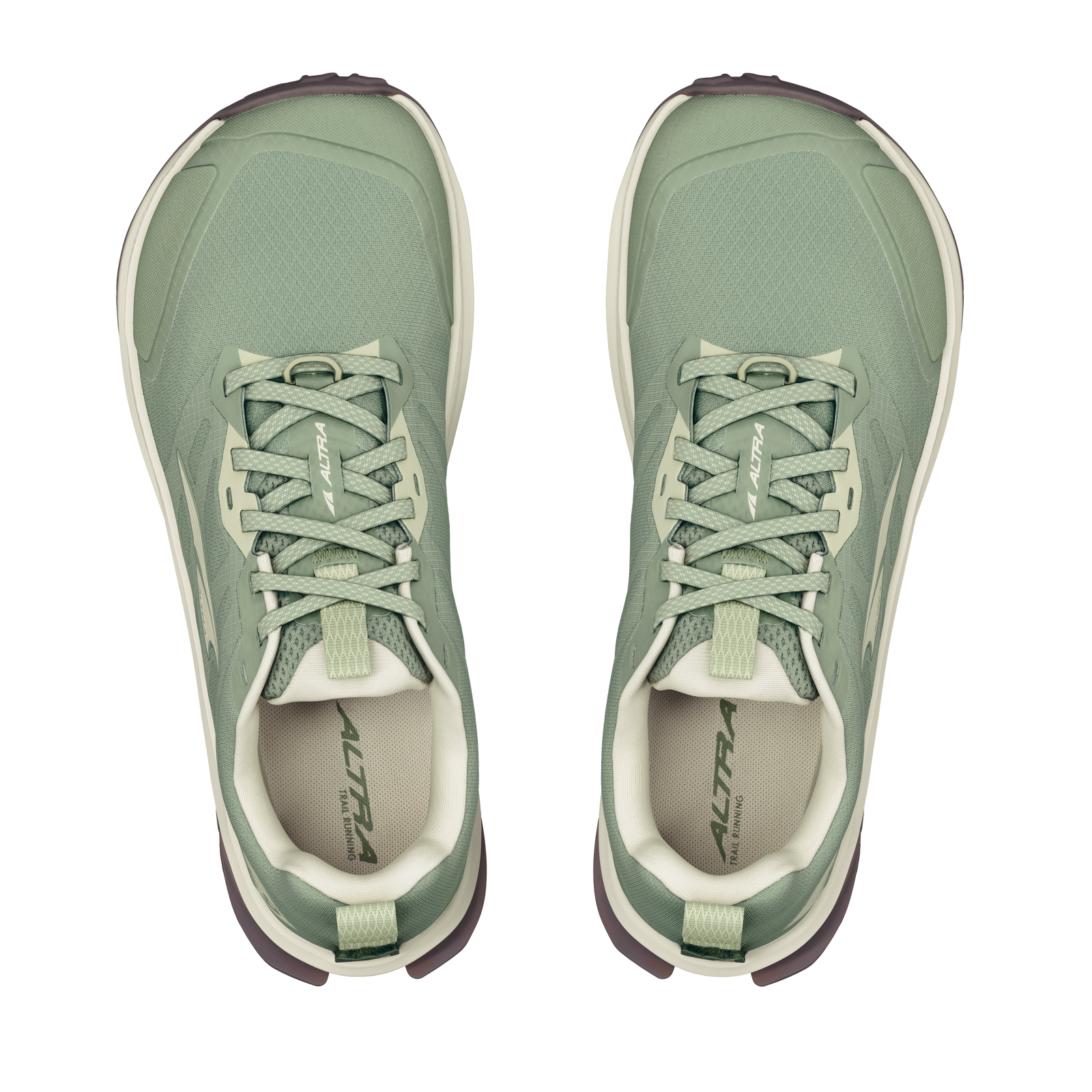 Women's Lone Peak 9 Green Milieu/Sea Pine/Bone White - ver - 6