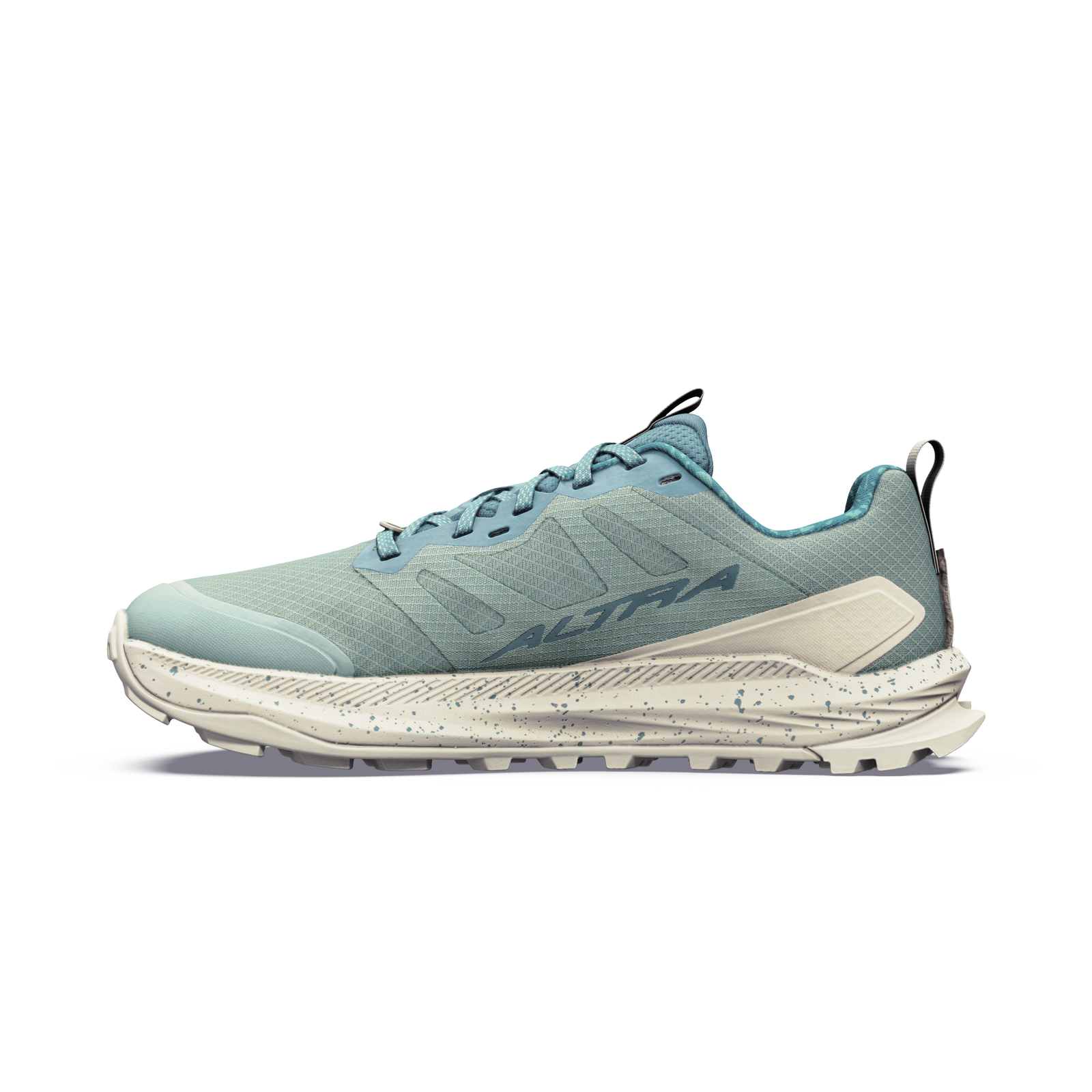 Women's Lone Peak 9 Green Milieu/Sea Pine/Bone White - ver - 4