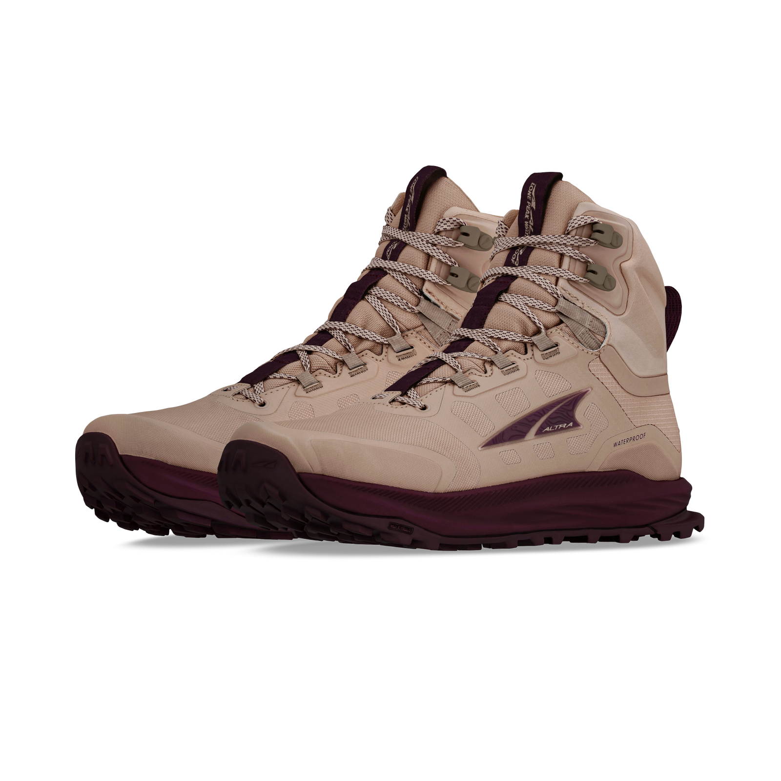 Women's Lone Peak 9 Waterproof Mid Dusty Olive - ver - 5