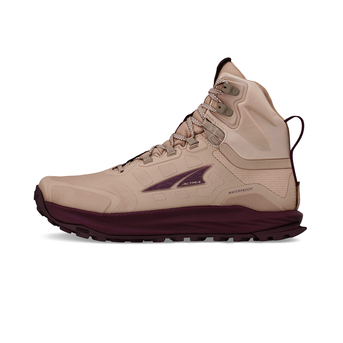 Women's Lone Peak 9 Waterproof Mid Dusty Olive - 1