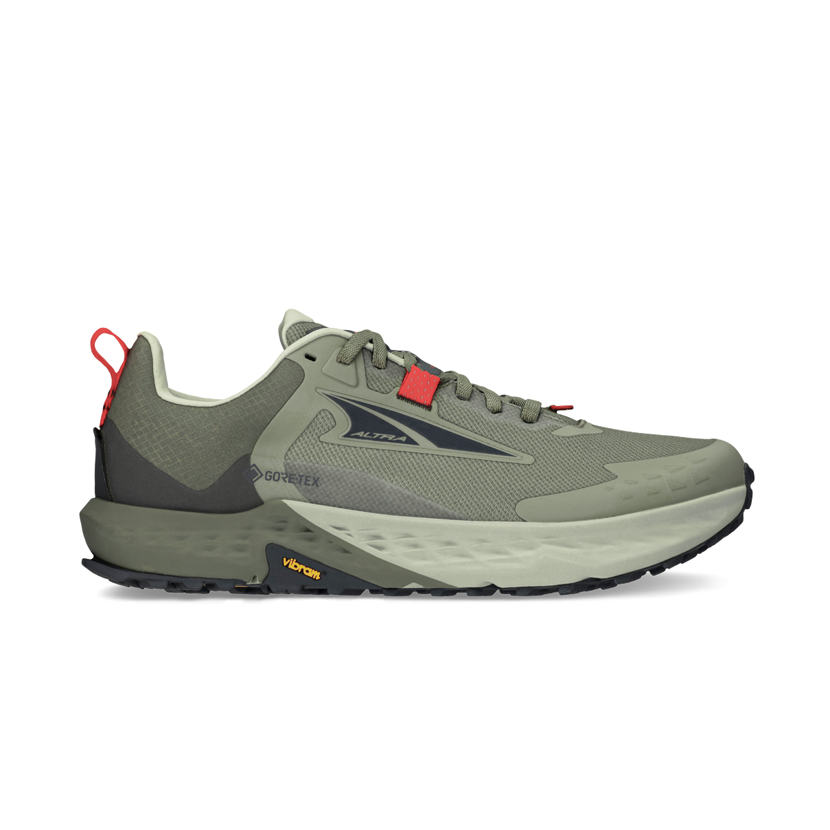 Men's Timp 5 GTX Trail Shoes - Gray/Lime | Altra Running US Men's Timp 5 GTX Trail Shoes - Gray/Lime | Altra Running US