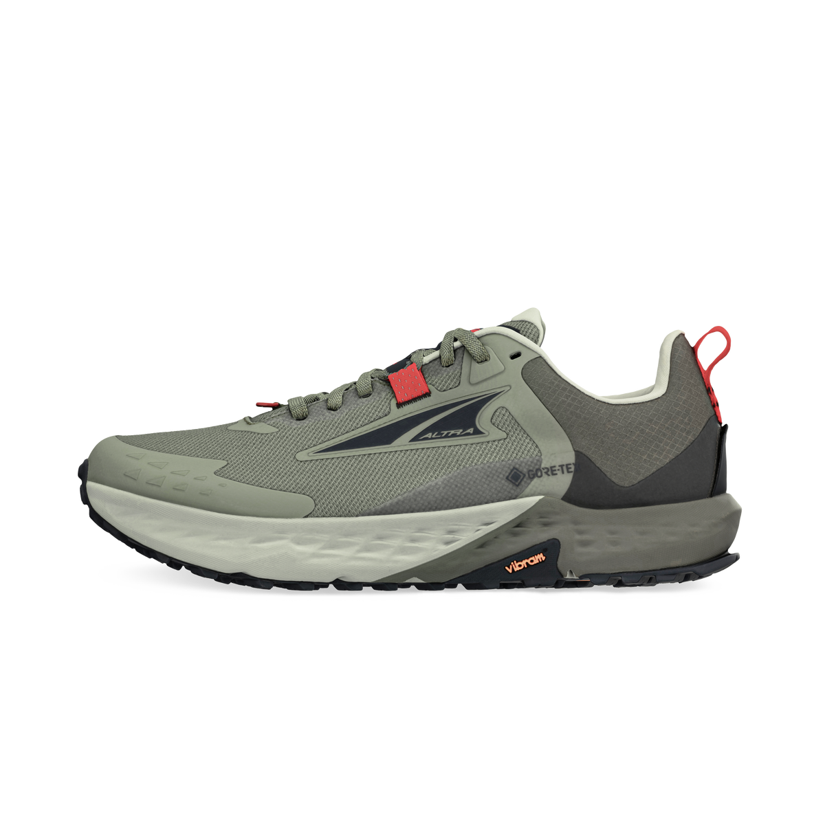 Men's Timp 5 GTX Trail Shoes - Gray/Lime | Altra Running US