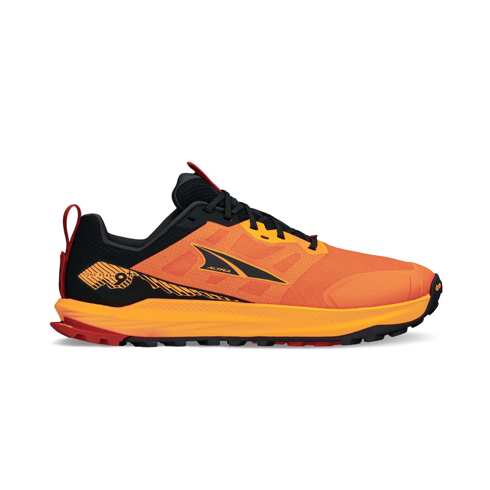 Men's Lone Peak 9+ Black/Dark Gull Grey - ver - 1
