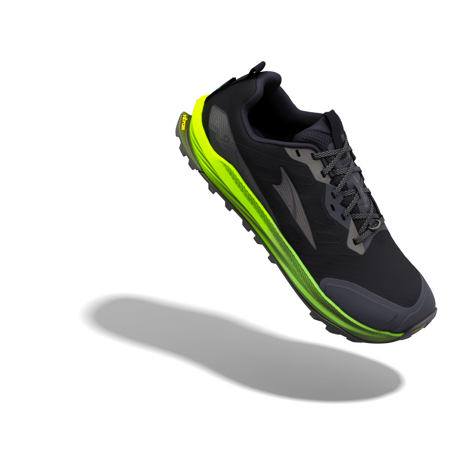Men's Lone Peak 9+ Black/Dark Gull Grey - ver - 6