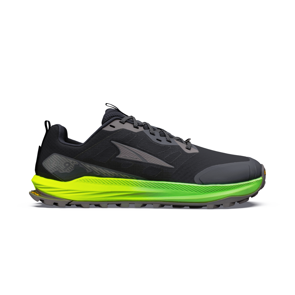 Men's Lone Peak 9+ Black/Dark Gull Grey - 1