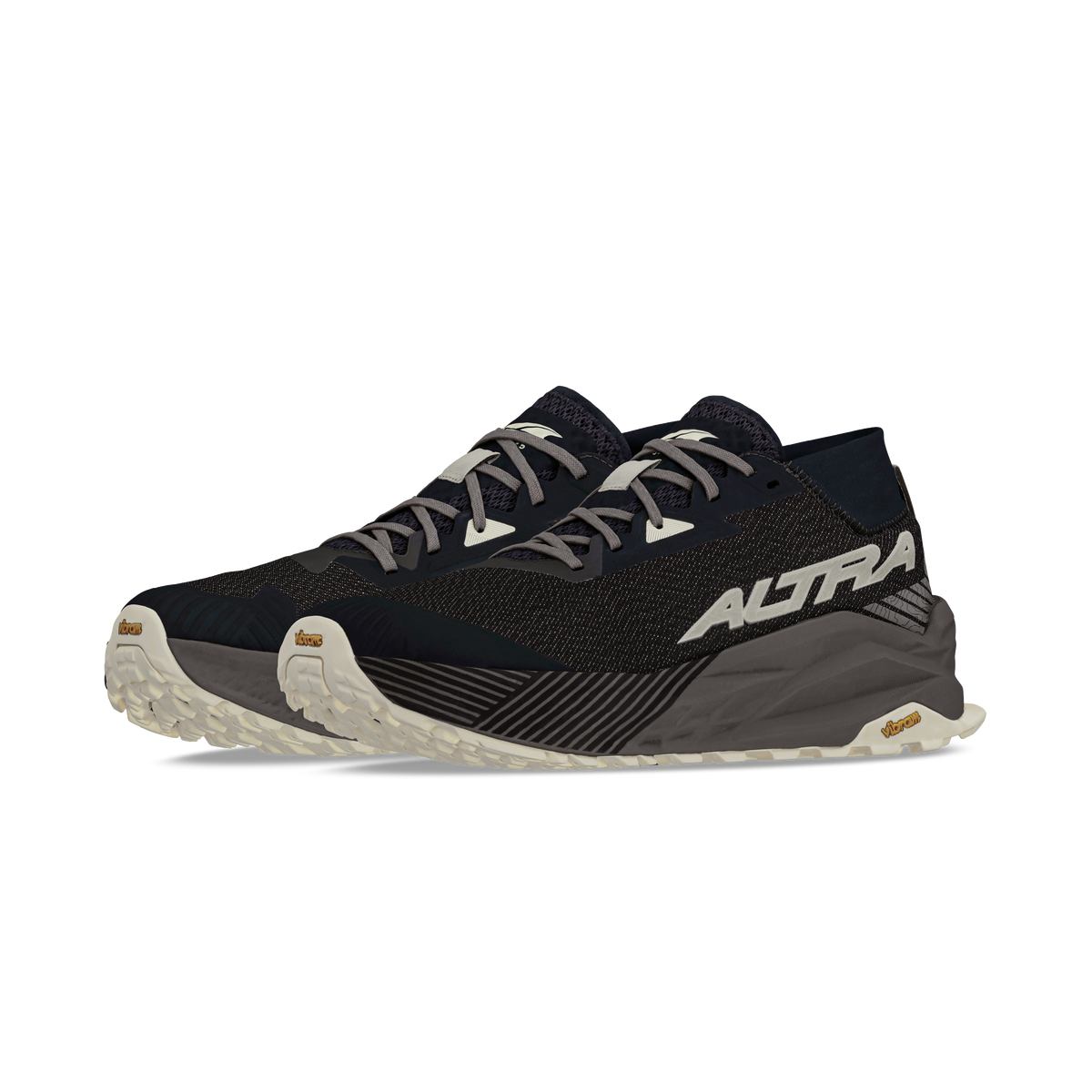 Olympus 275 Men's Trail Running Shoe - Gray/Orange | Altra Running US