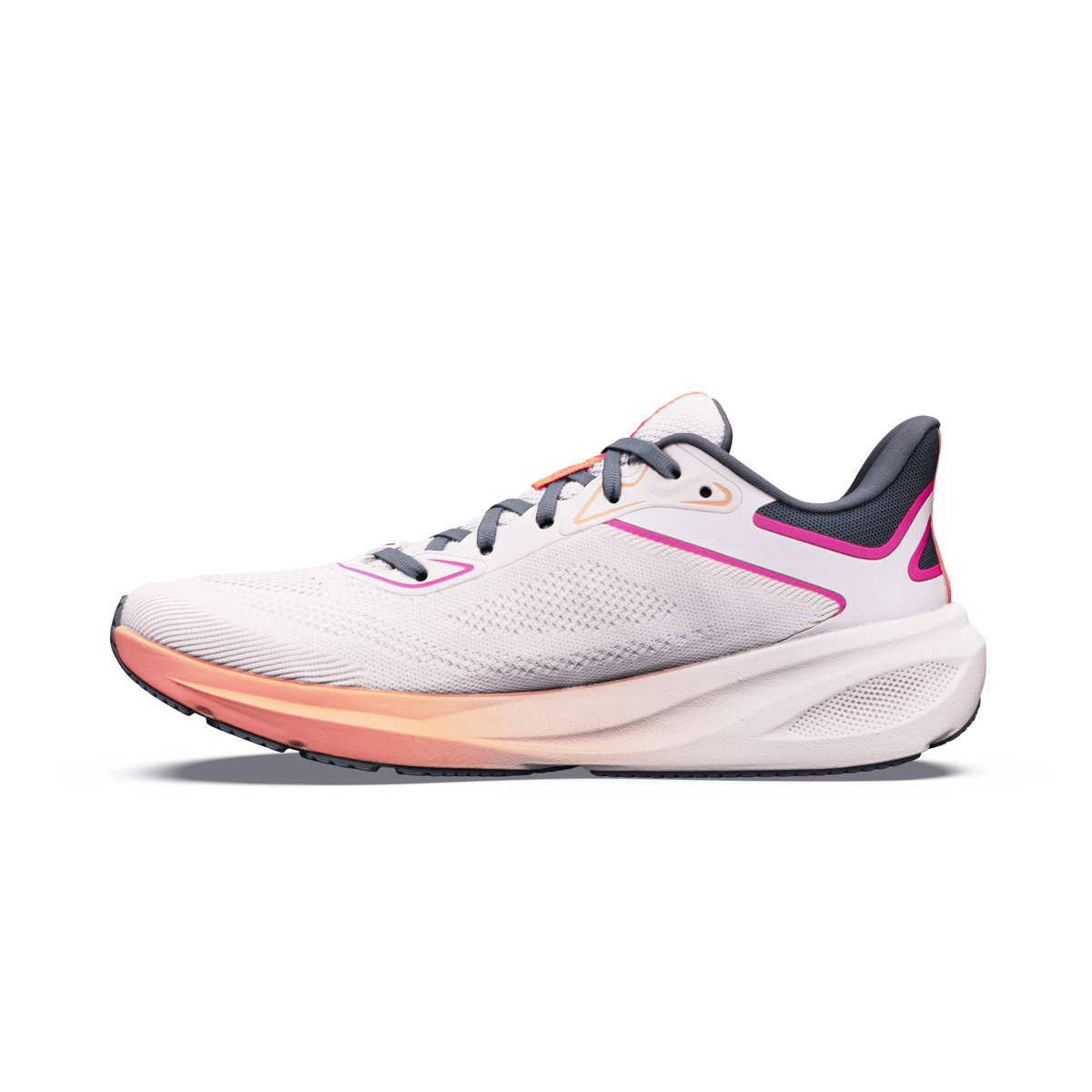 Motiv FLX Women's Road Running Shoe - Coconut Cream/Pink Glow