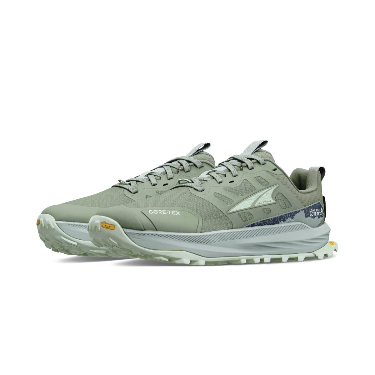 Lone Peak 9+ GTX Women's Trail Running Shoe - Flint Stone/Iceflow