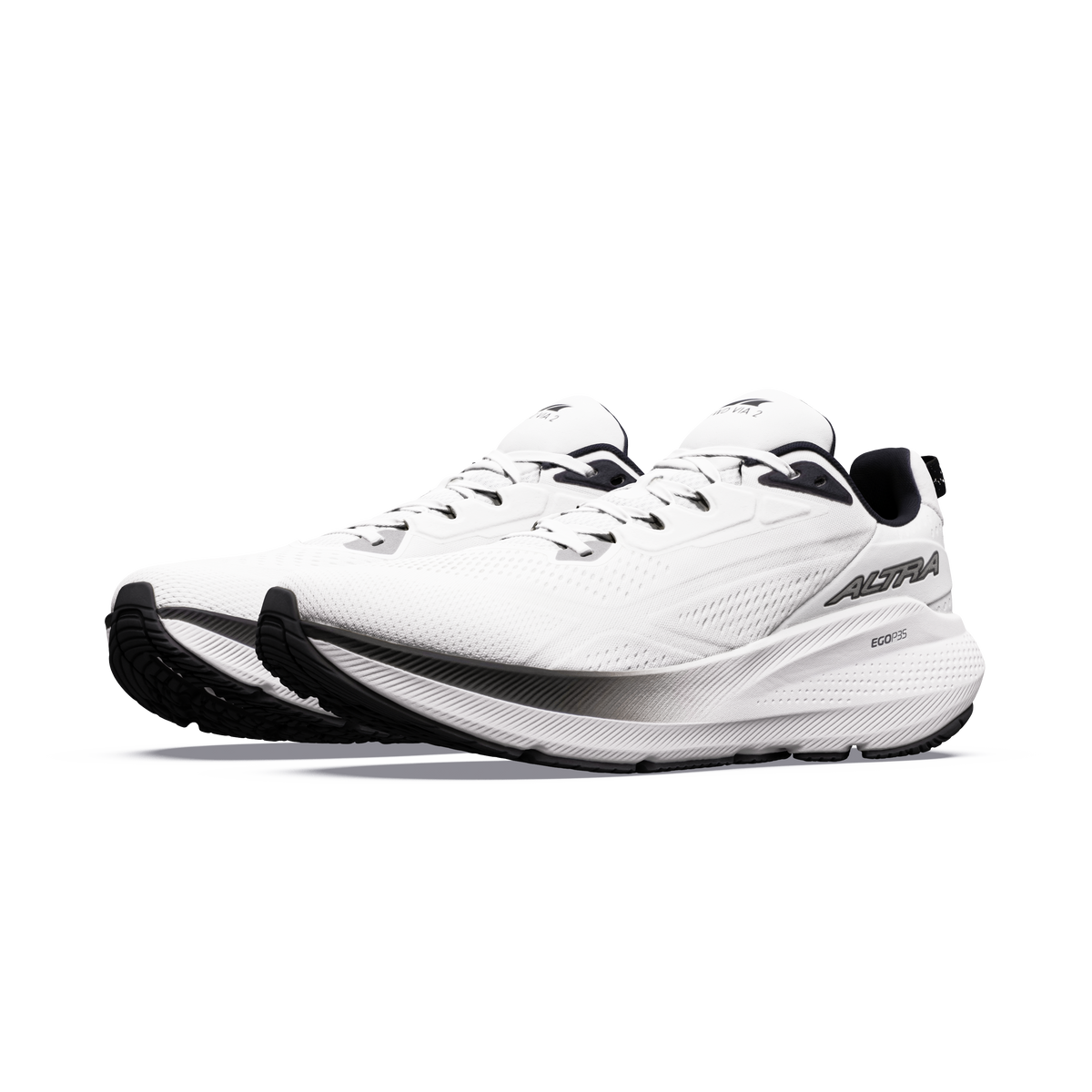 FWD VIA 2 Men's Road Running Shoe - White/Silver/Black | Altra