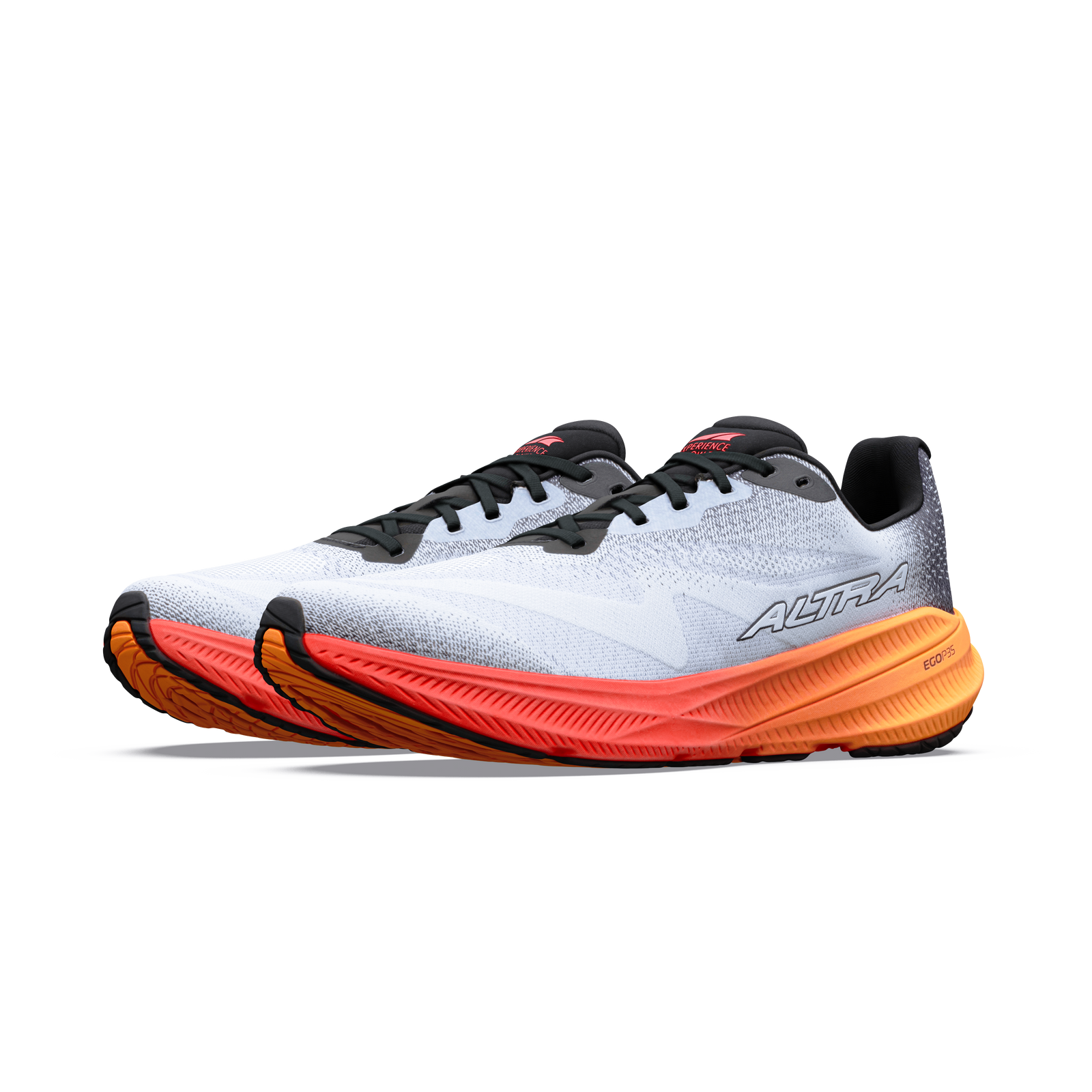 Men's Experience Flow 3 White/Black/Orange Pop - ver - 5