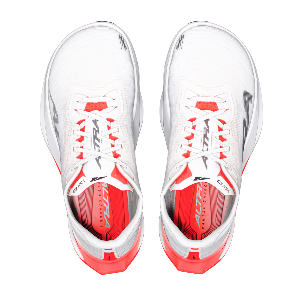 Men's Vanish Carbon 3 White/Black/Fiery Coral - 2