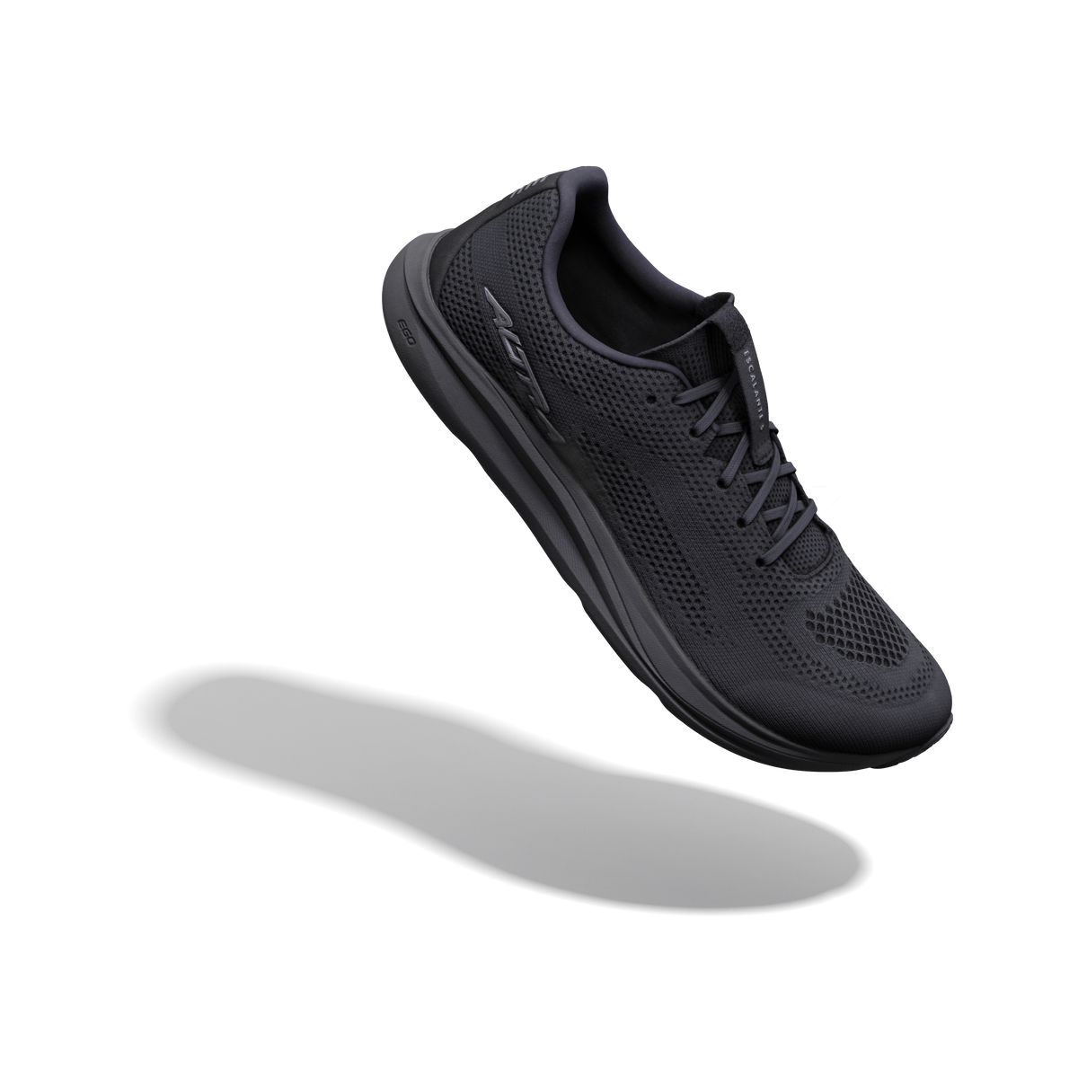 あいらん Escalante 5 Men's Road Running Shoe - White/Black/Blazing Yellow