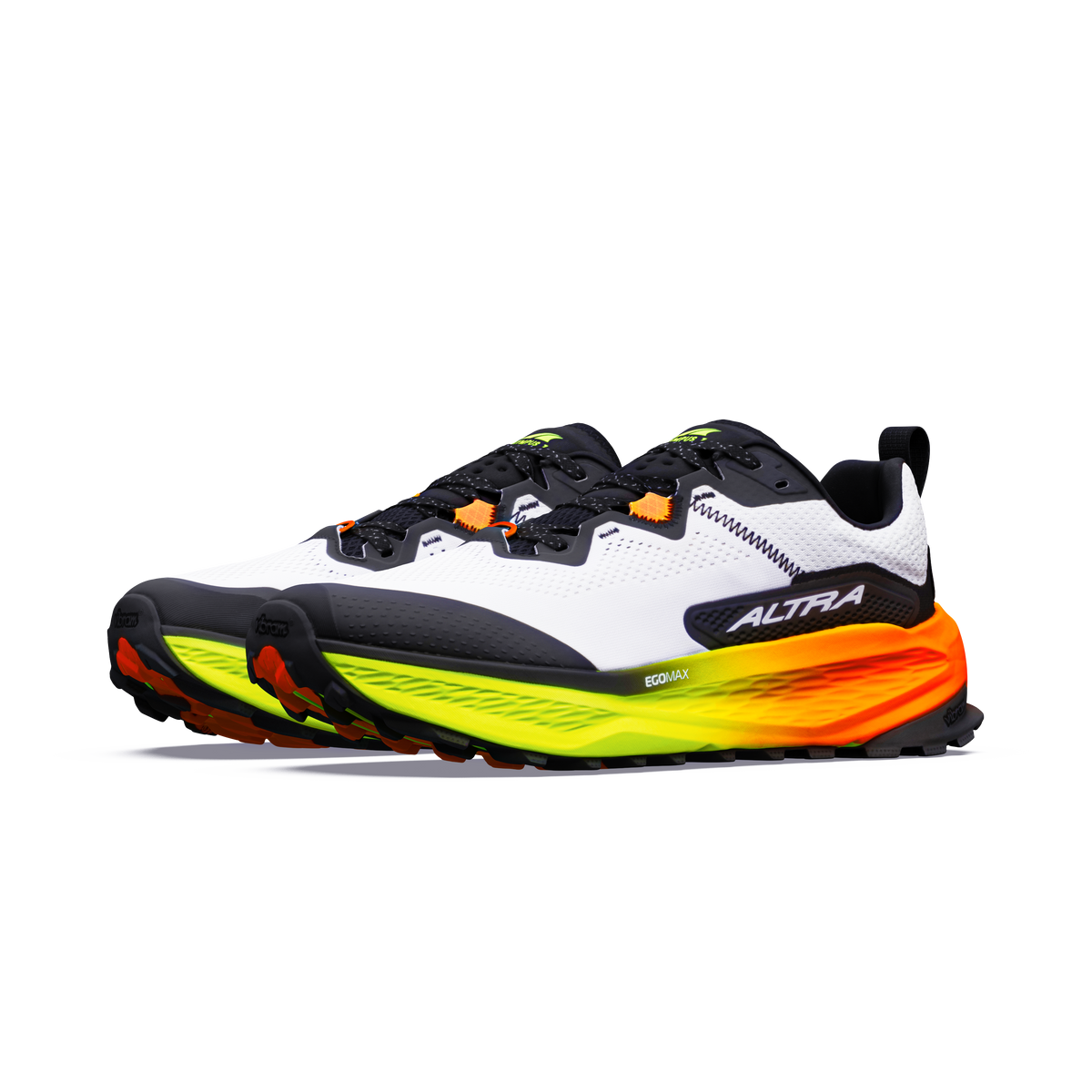 Olympus 7 Men's Trail Running Shoe - White/White/Black | Altra