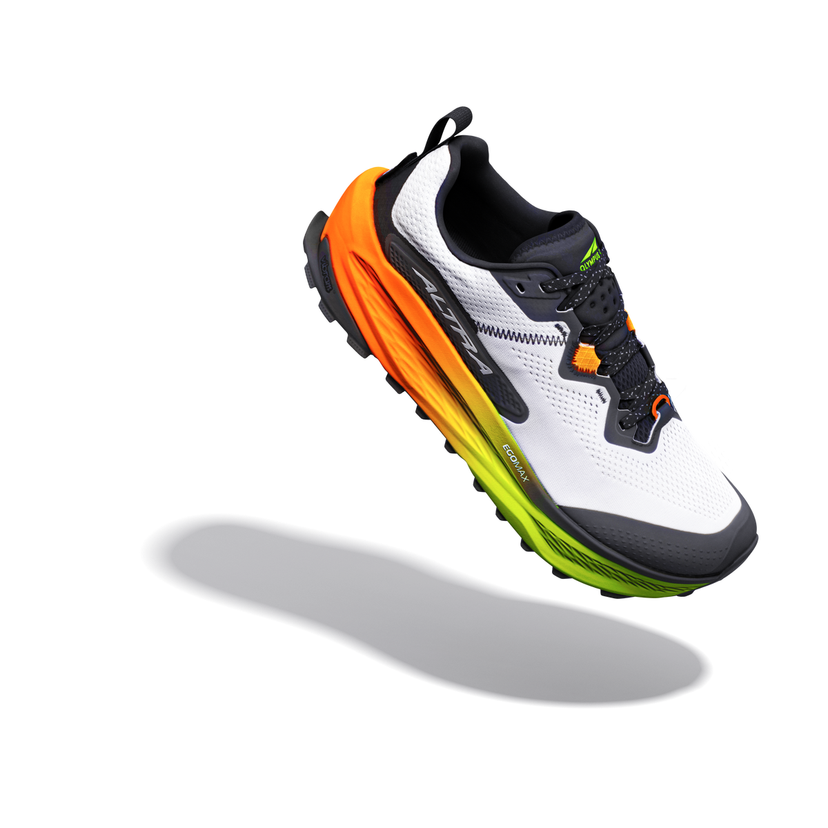 TheArth 38explore ミル男 ラスト１点 Olympus 7 Men's Trail Running Shoe - White/White/Black | Altra