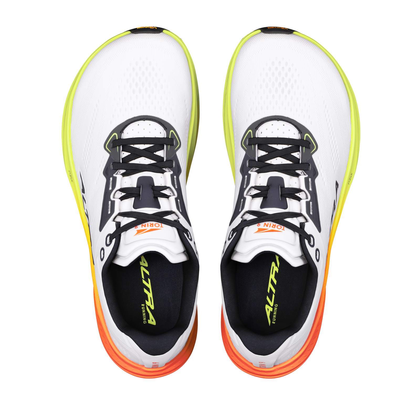 Men's Torin 9 White/Black/Safety Yellow - ver - 2