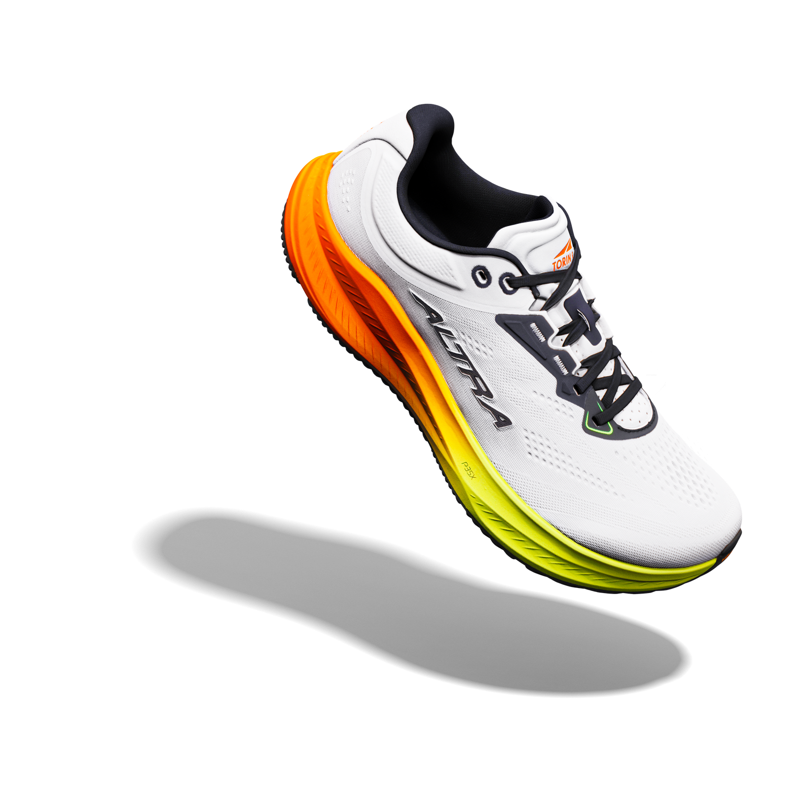 Men's Torin 9 White/Black/Safety Yellow - ver - 6