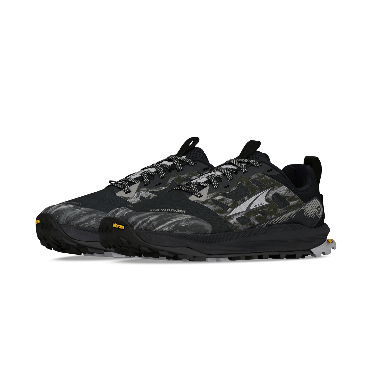 Altra x and wander Lone Peak 9+ Women's Trail Running Shoe - Black