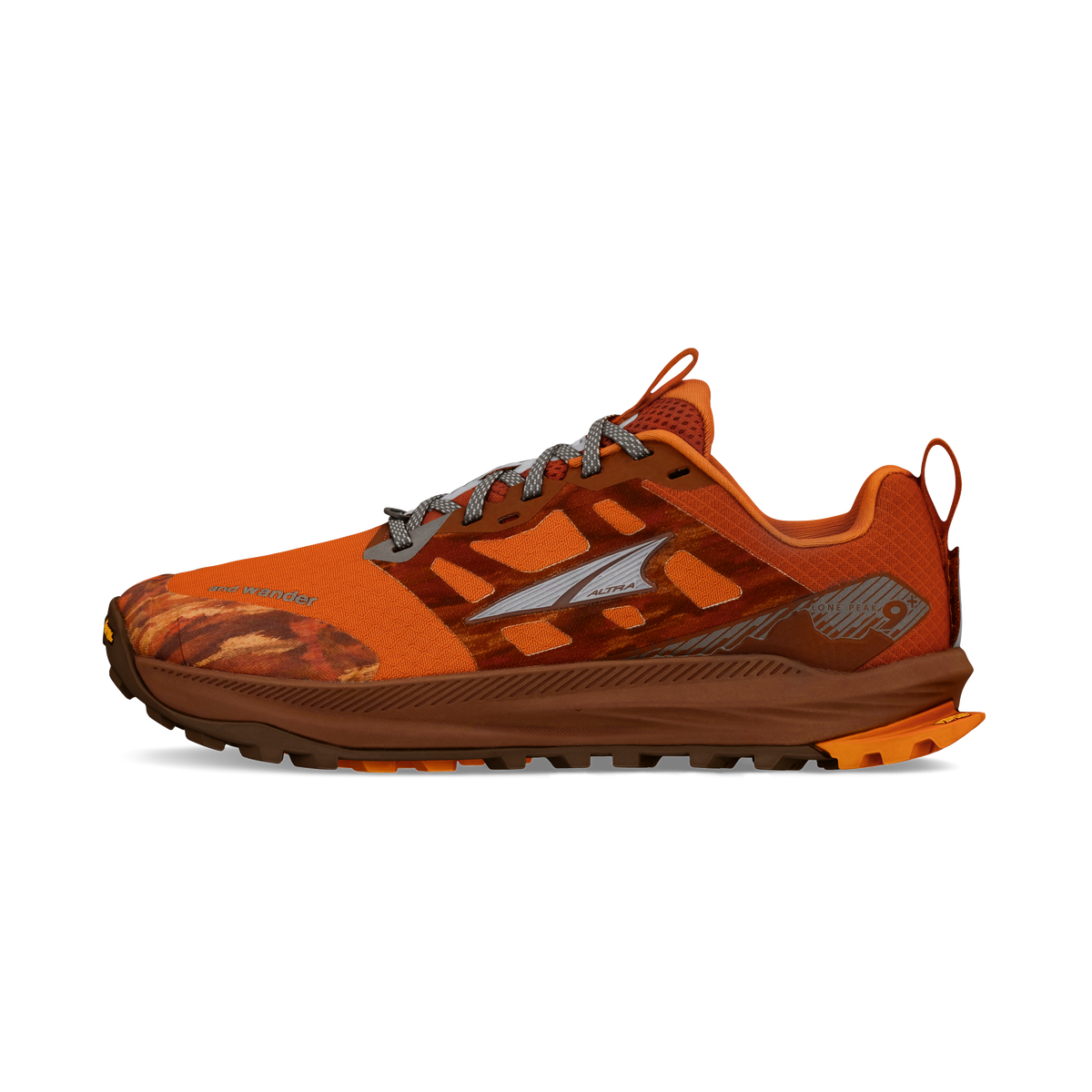 Altra x and wander Lone Peak 9+ Women's Trail Running Shoe - Black Altra x and wander Lone Peak 9+ Women's Trail Running Shoe - Black
