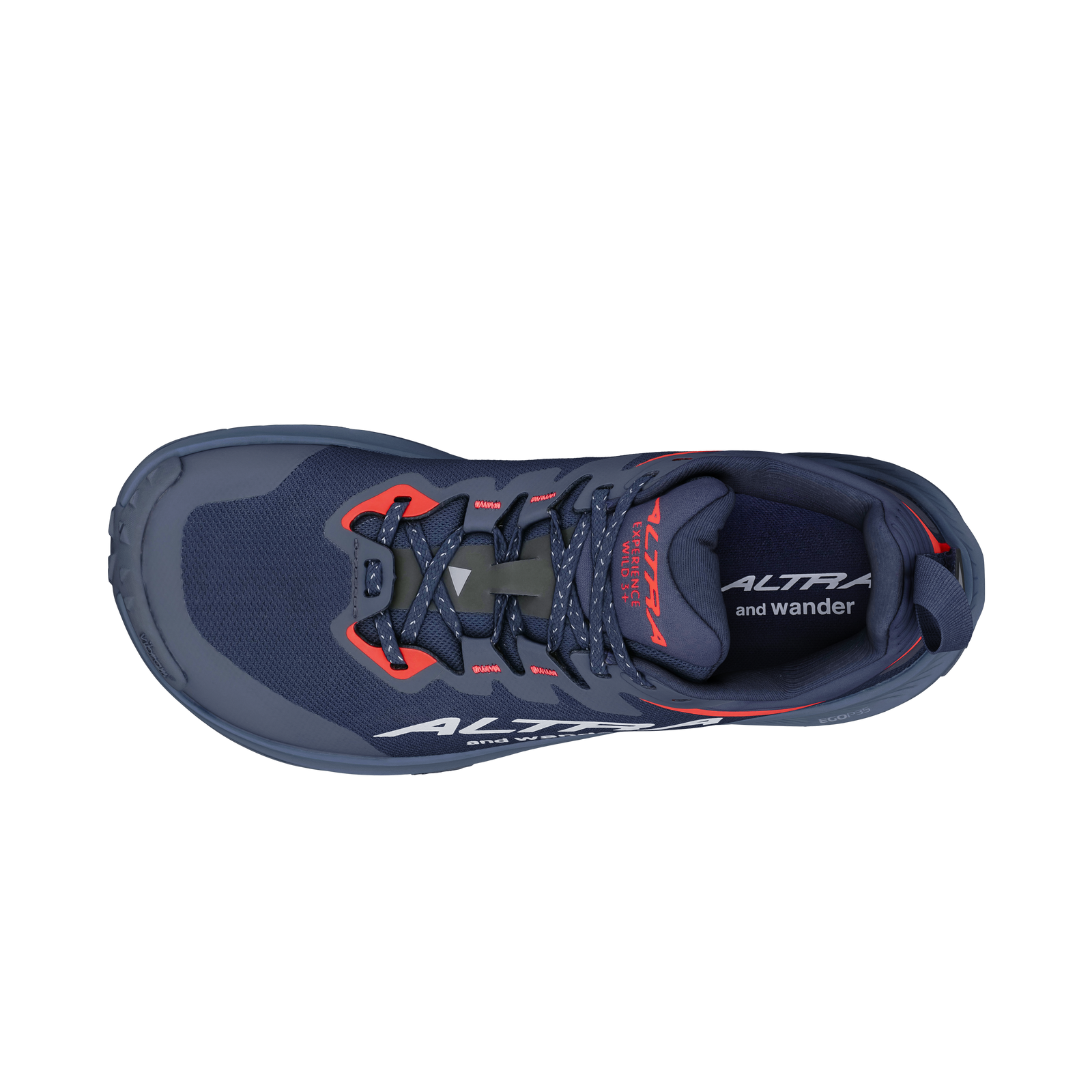 Men's Experience Wild 3+ X and wander Carbon/Silver/Direct Red - ver - 3