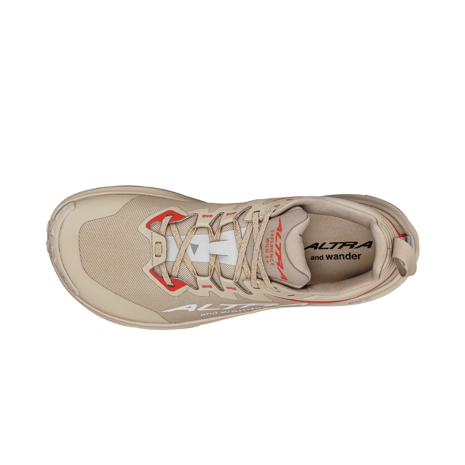 Women's Experience Wild 3+ X and wander Humus/Silver/Direct Red - ver - 3