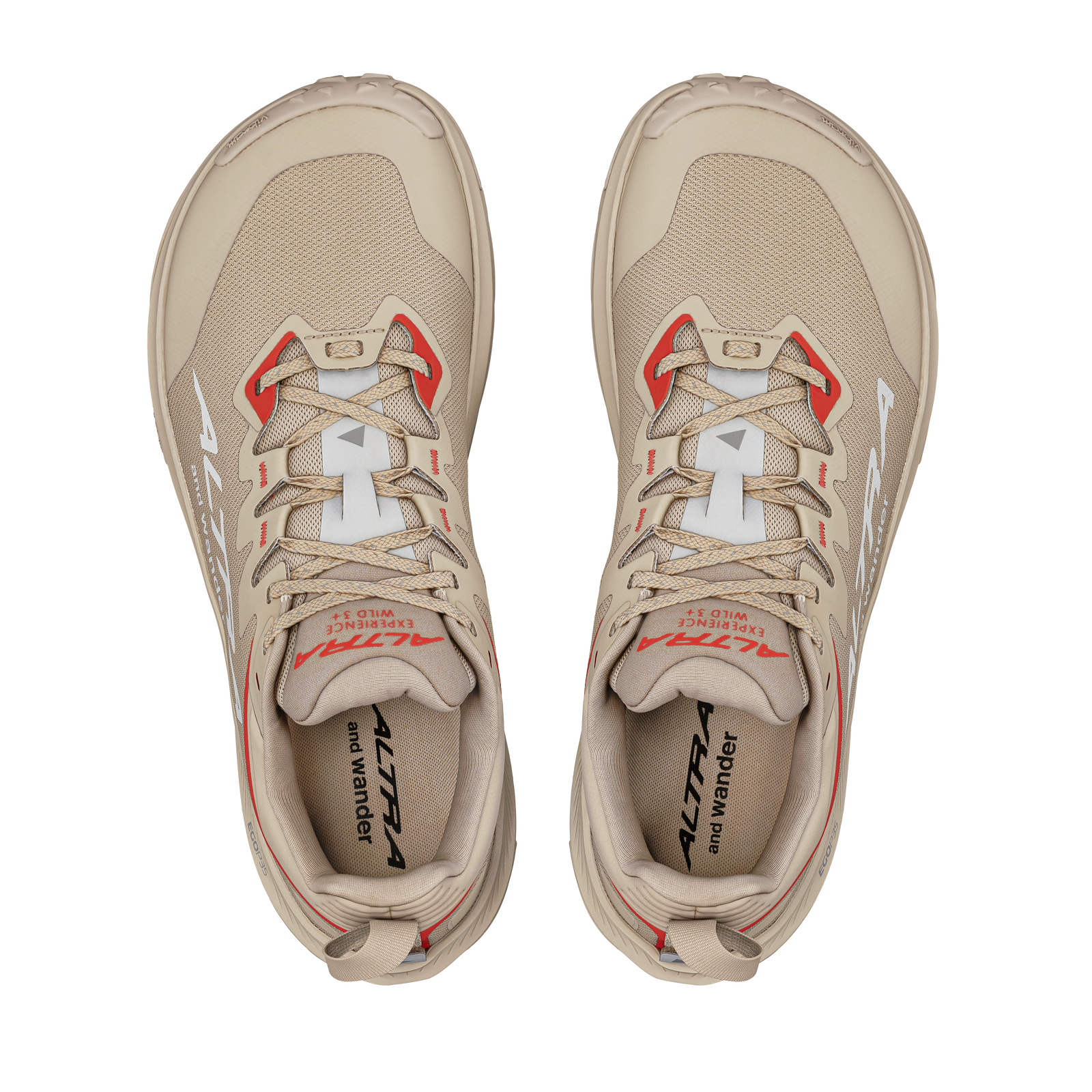 Women's Experience Wild 3+ X and wander Humus/Silver/Direct Red - ver - 6