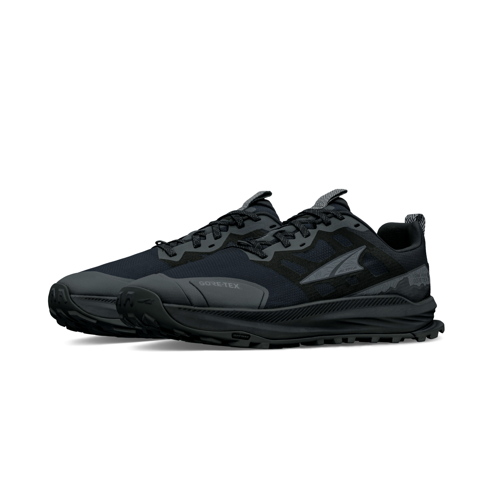 Lone Peak 9 GTX Men's Trail Running Shoe - Black | Altra Running US Lone Peak 9 GTX Men's Trail Running Shoe - Black | Altra Running US