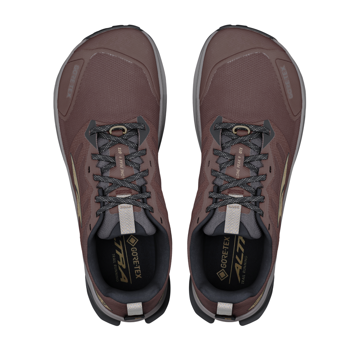 Men's Lone Peak 9 GTX Steel Gray/Black/Blue - 2