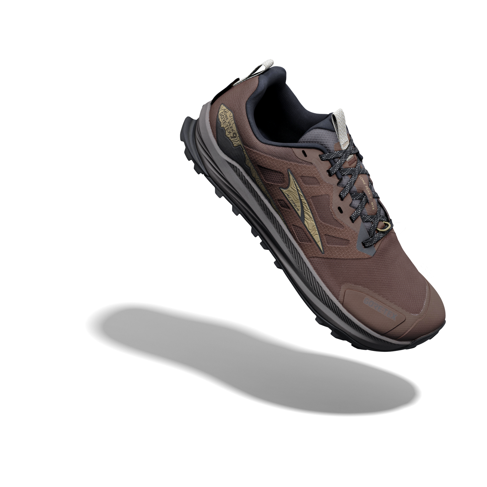 Men's Lone Peak 9 GTX Steel Gray/Black/Blue - ver - 6