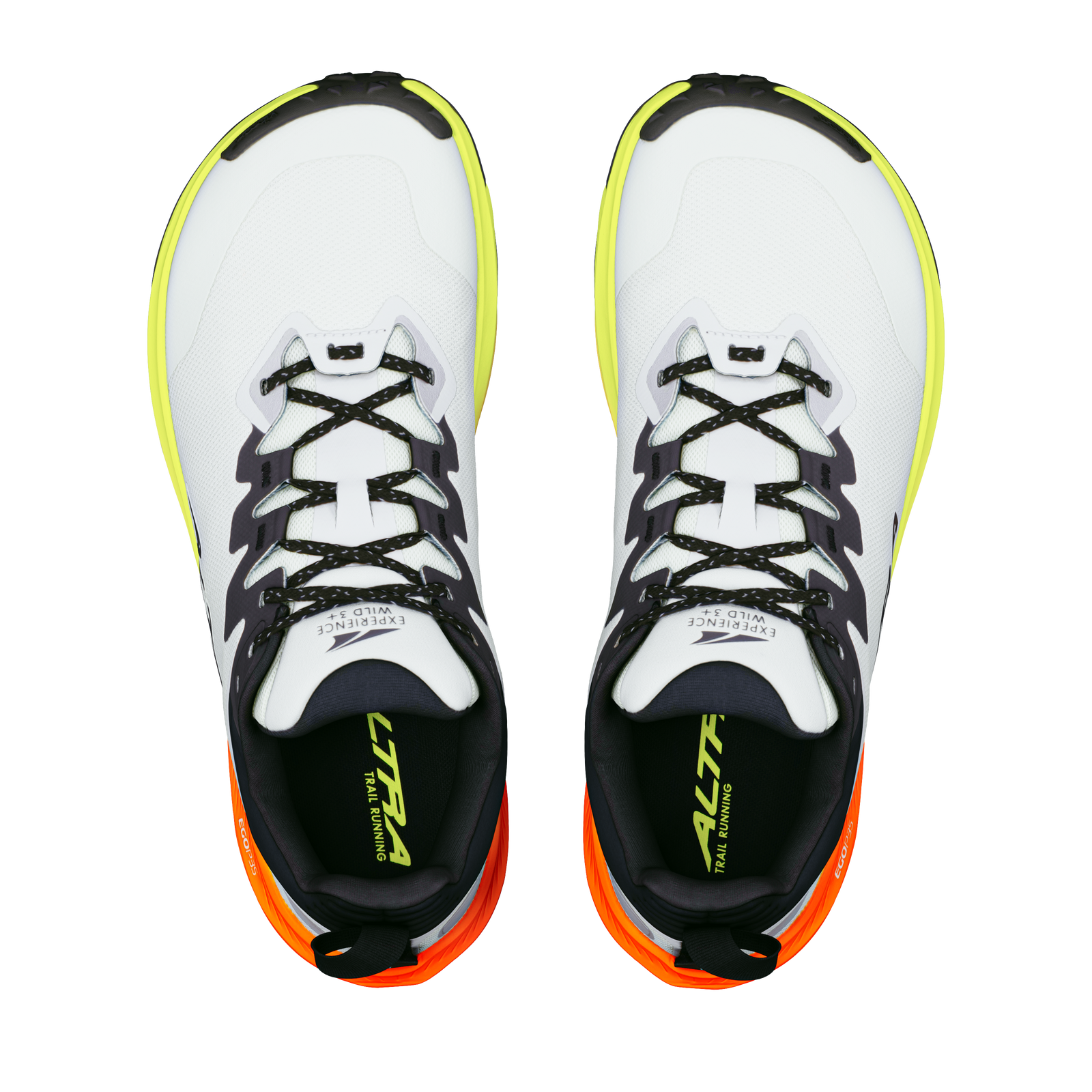 Men's Experience Wild 3+ Ice/Black/Safety Yellow - ver - 2