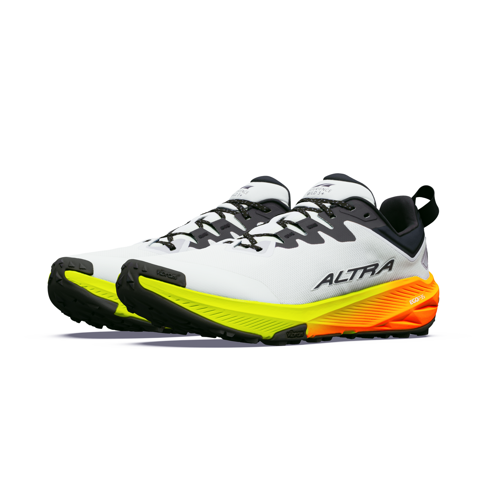 Men's Experience Wild 3+ Ice/Black/Safety Yellow - ver - 5