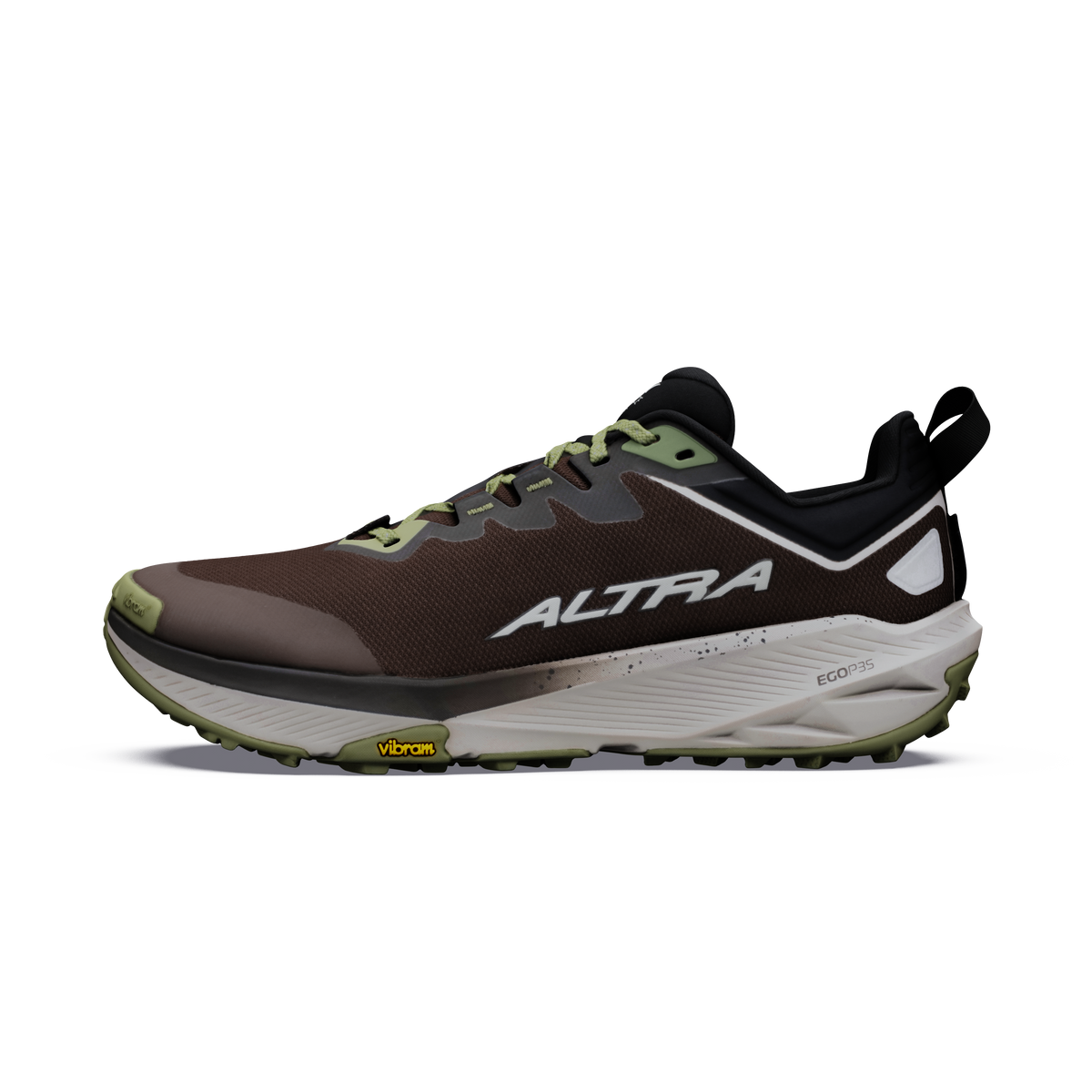 Experience Wild 3+ Men's Trail Running Shoe - Ice/Black/Safety