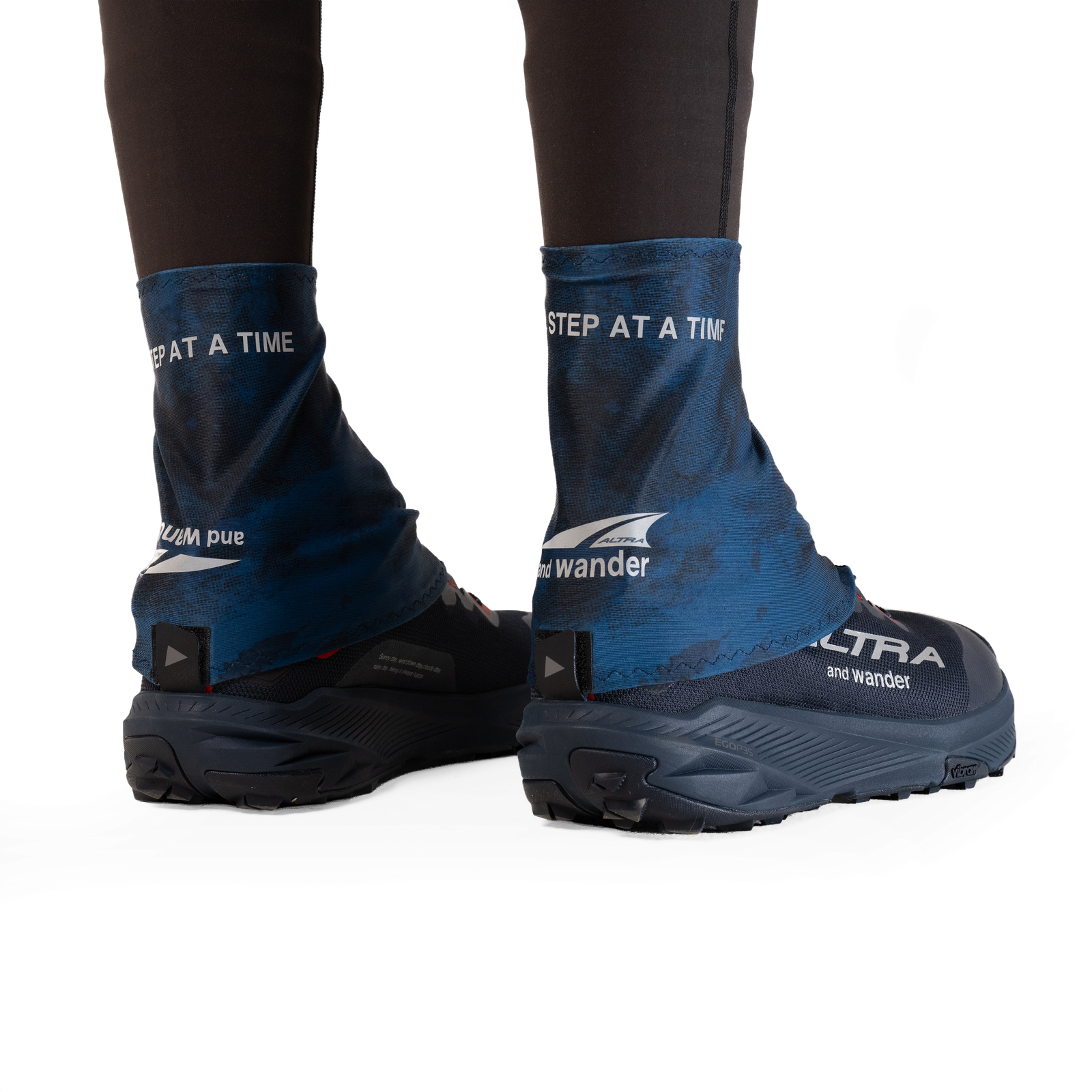Trail Gaiter X and wander Navy Ocean Camo - ver - 2