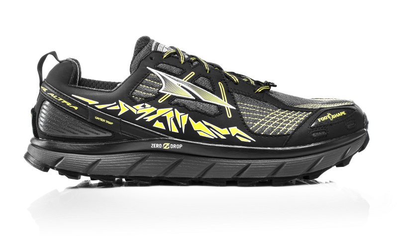Altra Lone Peak 3.5 Trail‎ Running Shoes Mens Size 8 Black Hiking Athletic Altra Lone Peak 3.5 Mid Mesh Trail Running Shoes US8.5 Black  main image 2